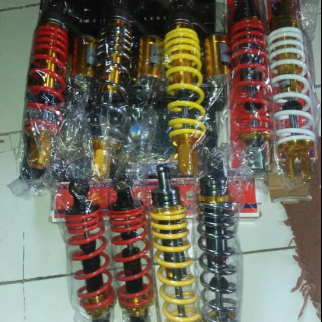 Shock belakang merik tabung, metik non tabung, supra ,karisma , Jupiter Z, Jupiter MX