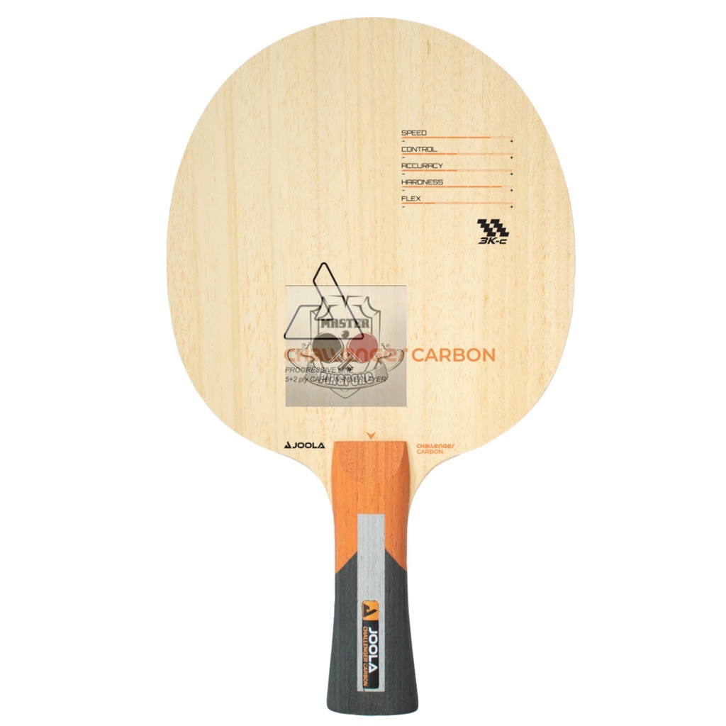 Joola Challenger Carbon - Kayu Bat Tenis Meja Joola Offensive Carbon Blade 5+2 Ply