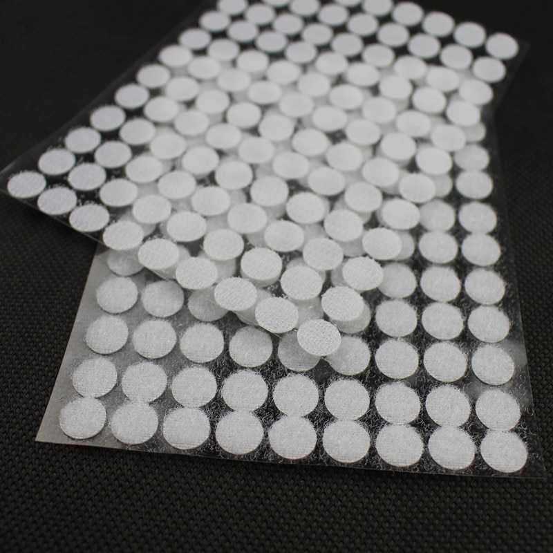 Tape Lakban Titik Lingkaran Dots Velcro Hook &amp; Loop Magic Sticker 450