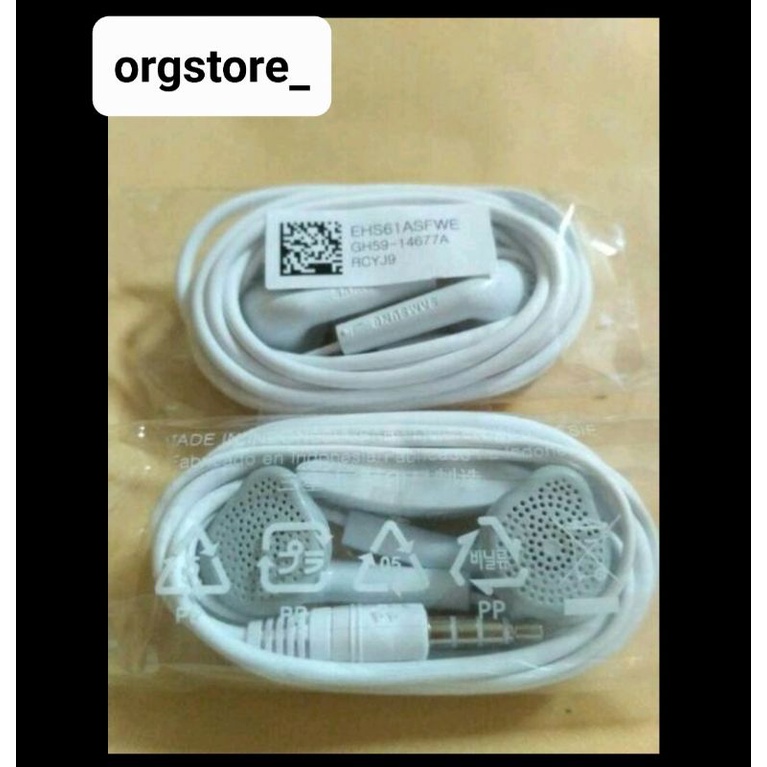 Headset Earphone SAMSUNG Original MADE IN INDONESIA FM CY