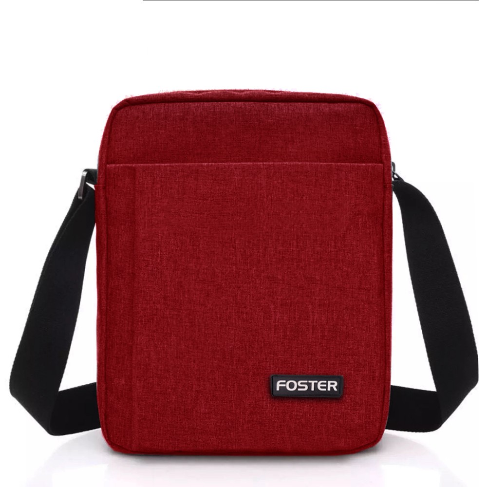 SHOPEE 6.6 SUPER SALE!! FOSTER New Tas Selempang Casual Pria Red