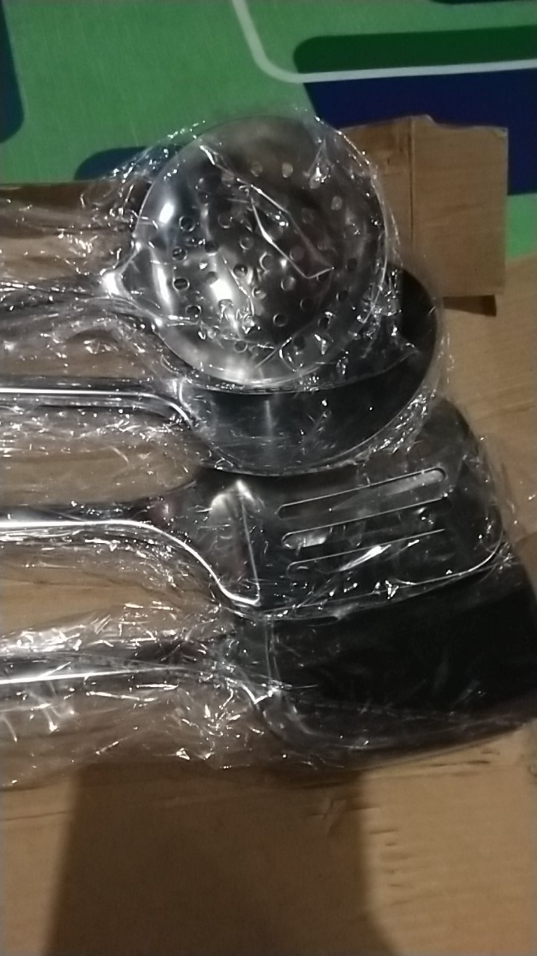 Set Alat Masak 4in1 Kitchen Ware Set Stainless Steel Spatula Alat Dapur Sutil