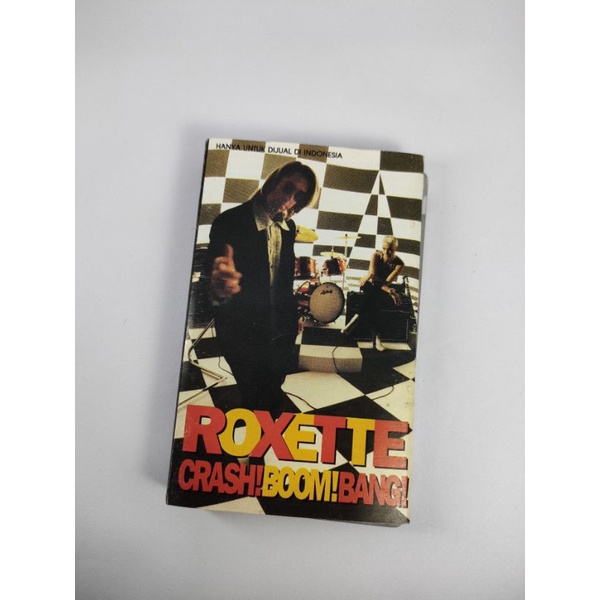 Kaset pita roxette crash boom bang