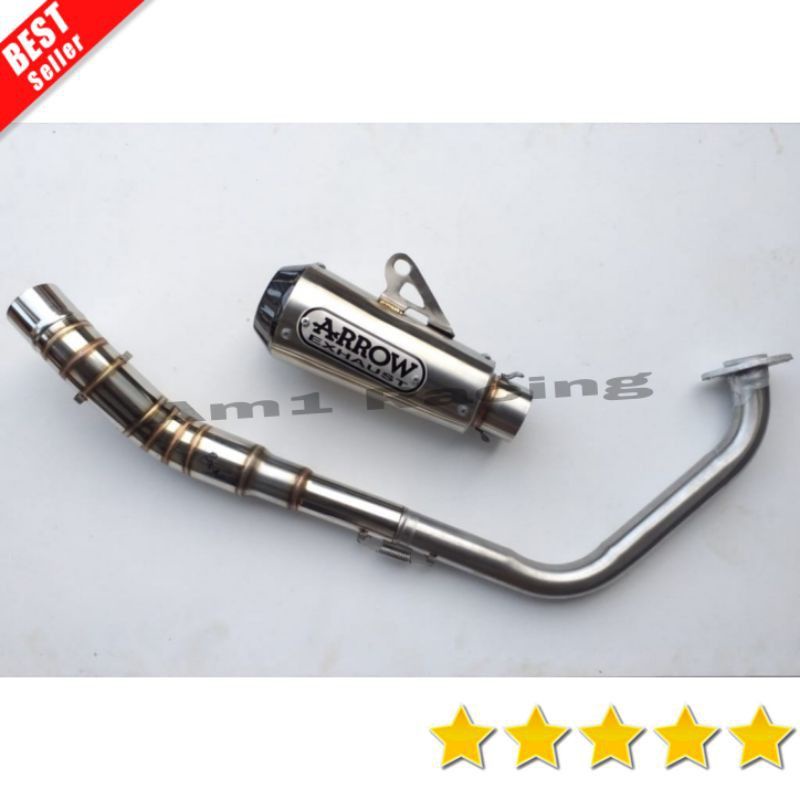 Knalpot Arrow Pro Race R15 Vva V3 V2 MT15 XSR 155