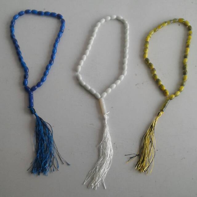 Tasbih batu asli. Barang berasal dari mekah