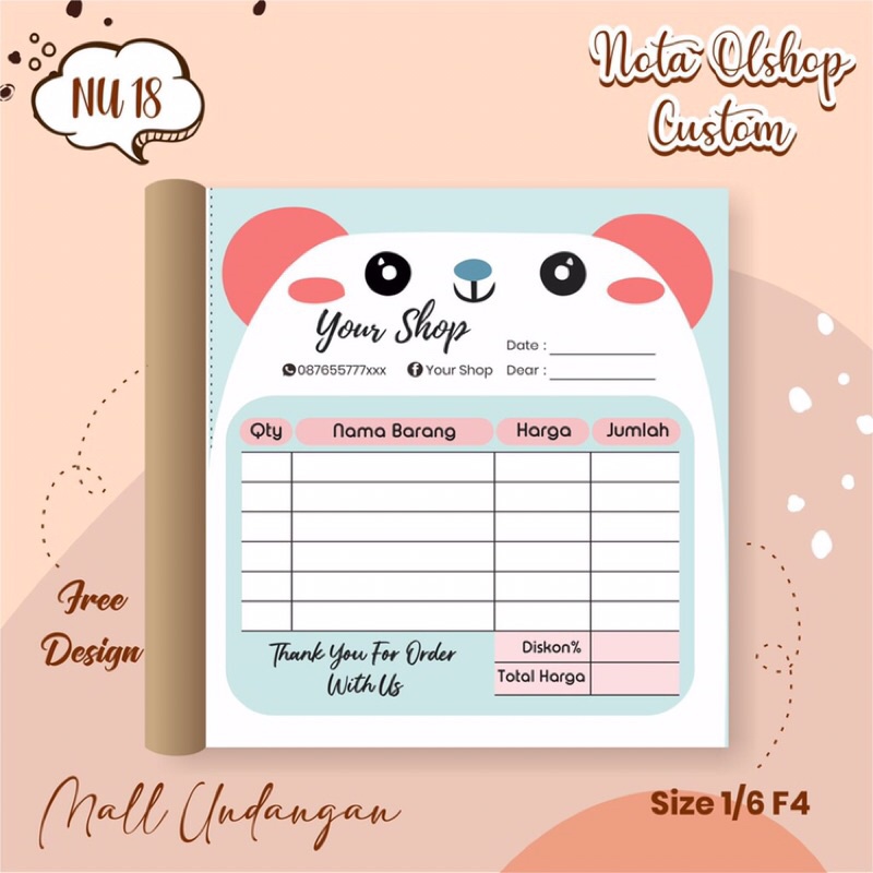 

Nota Belanja~imelda shopping