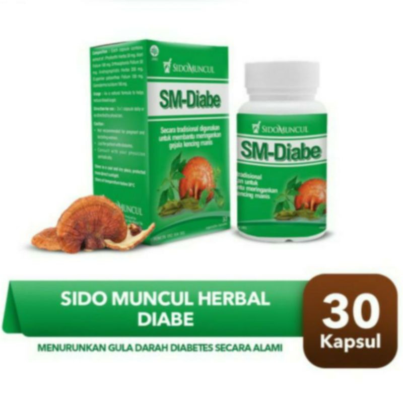 

SM Diabe 30 kapsul - Menurunkan Gula Darah Diabetes Alami