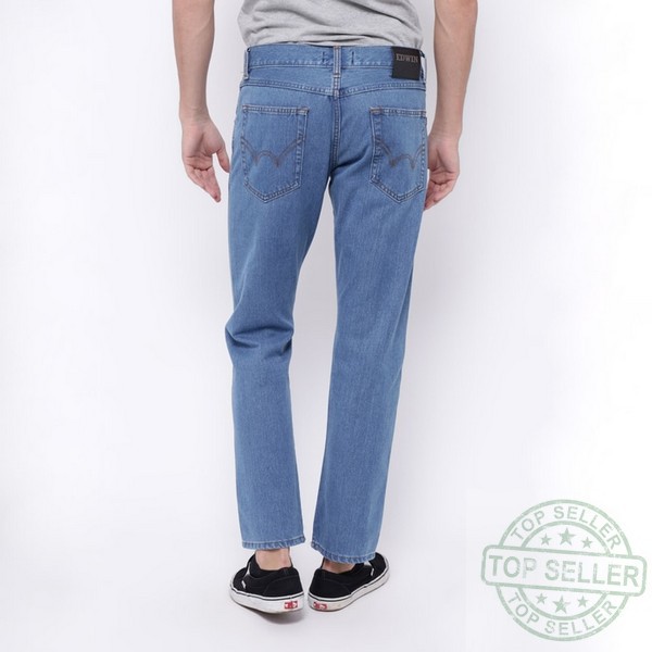 (Celana Murah) Edwin Celana Jeans Reguler Fit Pria Panjang blue 506-72-40 - Biru, 28 |DXT