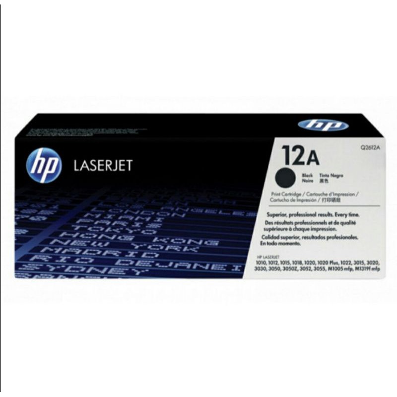 Toner hp LaserJet 12A [Q2612A]Black Original