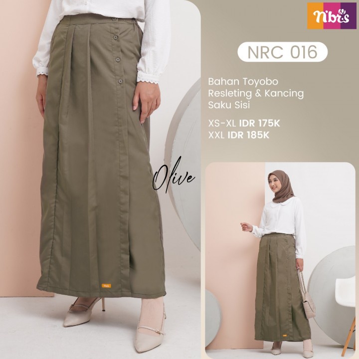 Rok Nibras NRC 016 / Fashion Rok Muslim Terbaru