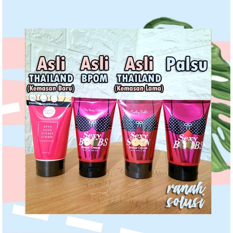 SEXY BOOBS BREAST CREAM ORIGINAL BPOM BY THE BODY CULTURE