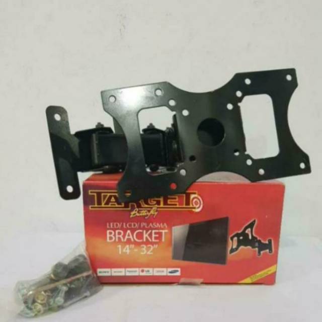 bracket, breket brecket , braket , penopang tv ,LCD, LED 14-32&quot;