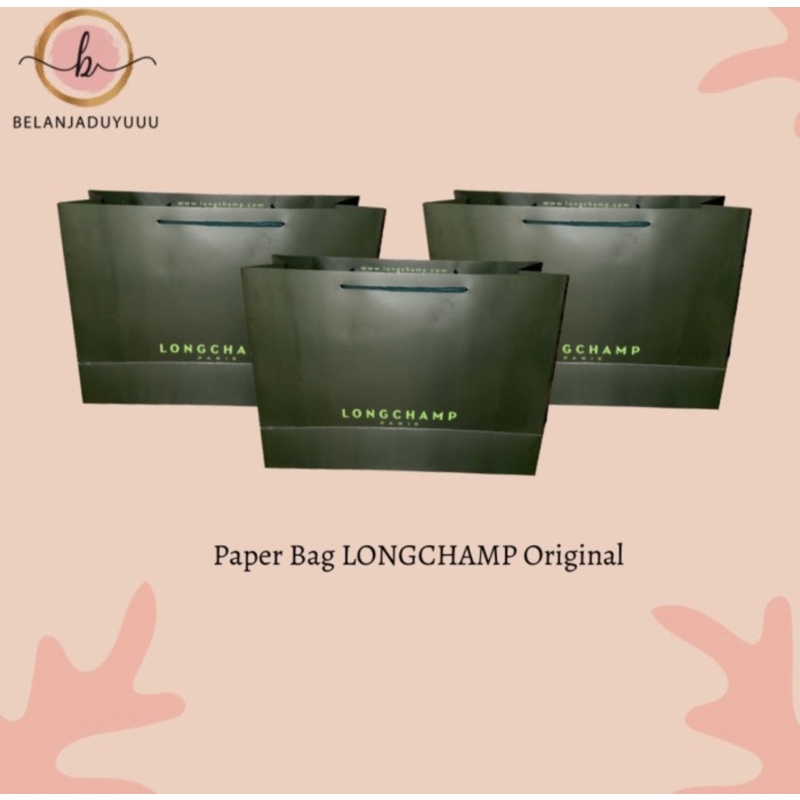 Paper bag L0ngch*mp Pembungkus Kado