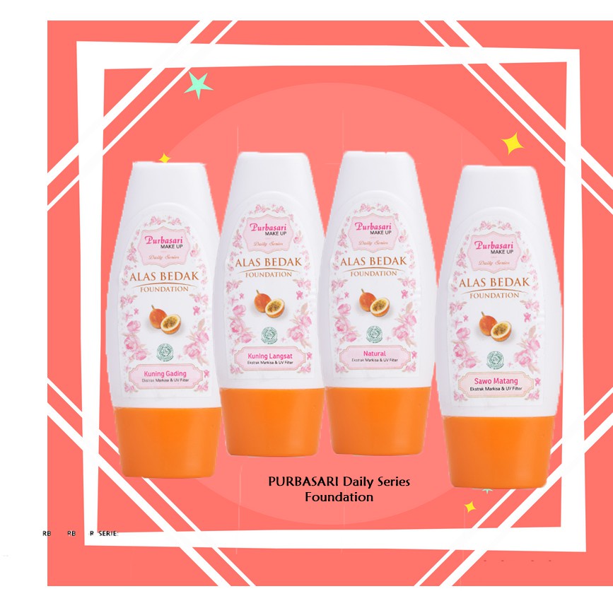 Purbasari Daily Series Alas Bedak 35ml