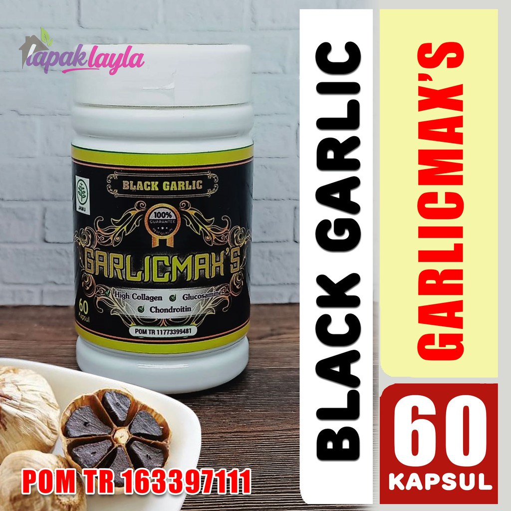 BLACK GARLIC KAPSUL 60 KAPSUL AGED GARLIC POM TR 163397111