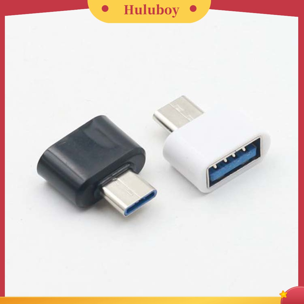 Adaptor Konektor Konverter OTG Mini Tipe C Male Ke USB Female Untuk Ponsel