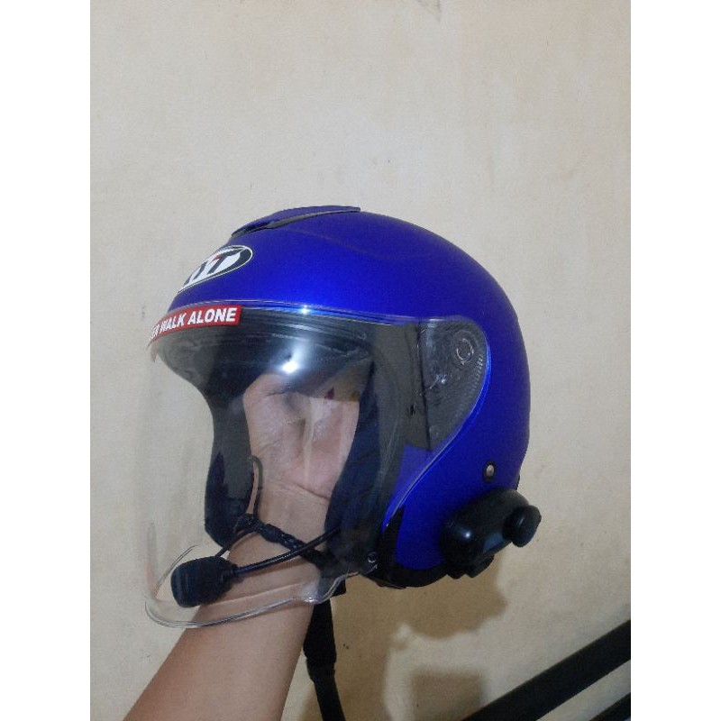 Helm HF kyt kyoto biru doff