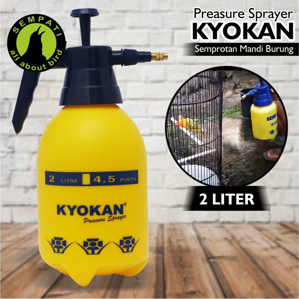 SEMPROTAN MANDI BURUNG 2 LITER KYOKAN Shopee Indonesia SEMPROTAN MANDI BURUNG 2 LITER KYOKAN Shopee Indonesia
