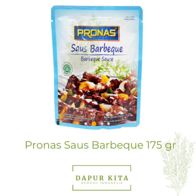 

Pronas Saus Barbeque/ Lada Hitam / Asam Manis/ Teriyaki 175 gram