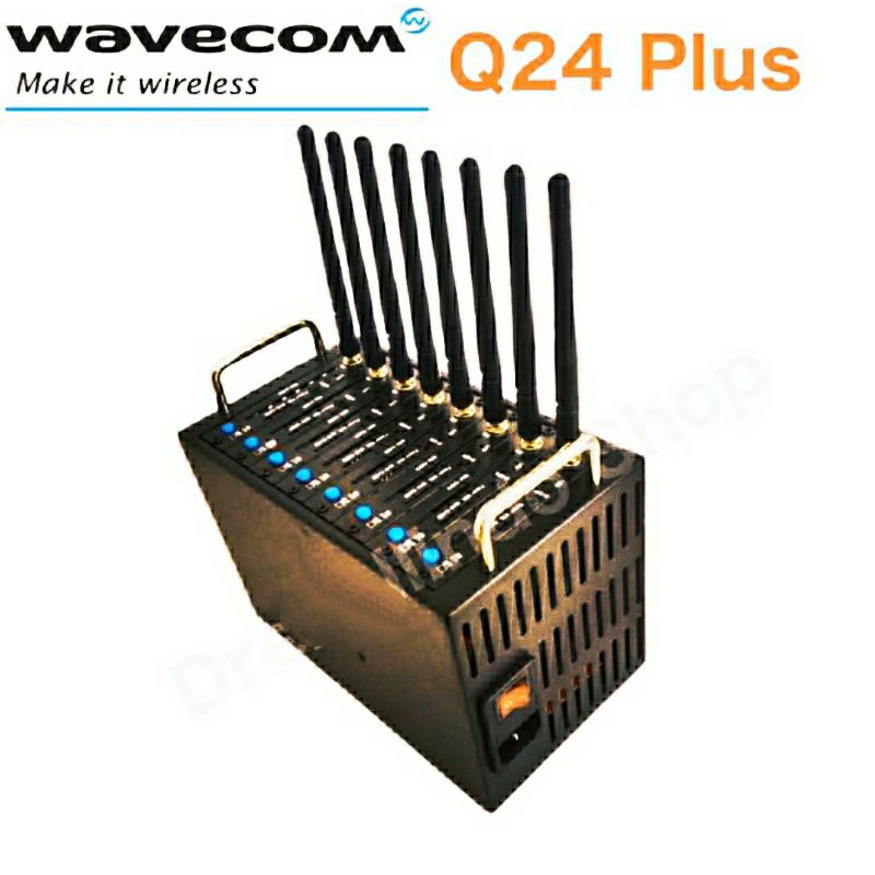 Modem Pool 8 Port Q24 Plus Q24+ By Wavecom murah