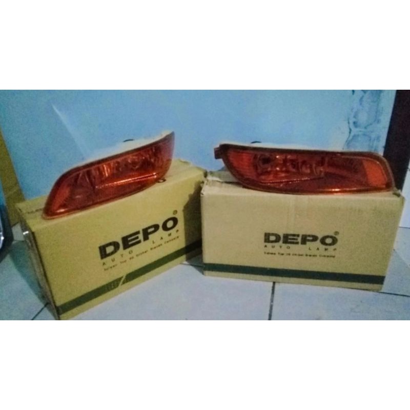 fog lamp kijang kapsul 2003 smoke orange Depo