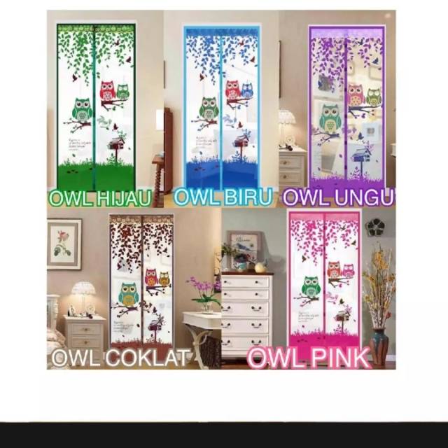 Kelambu pintu magnet