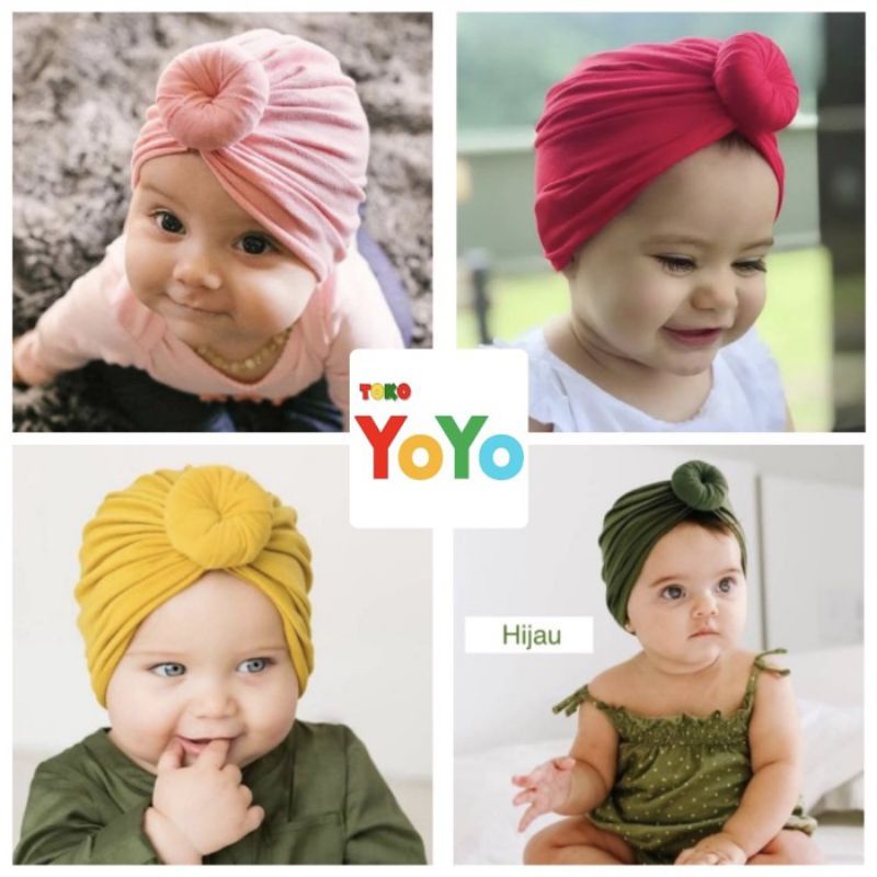 [rumahbayipdg] Turban donat bayi