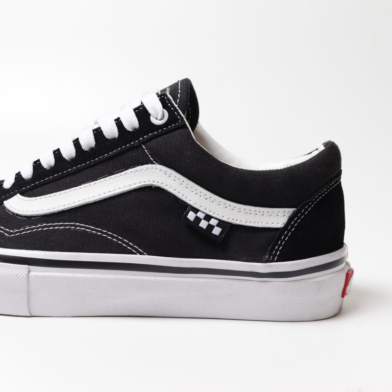 Vans Old Skool Skateboarding Black White