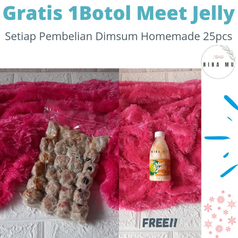 

Dimsum Homemade Mix A 25pcs | Gratis 1Botol Meet Jelly