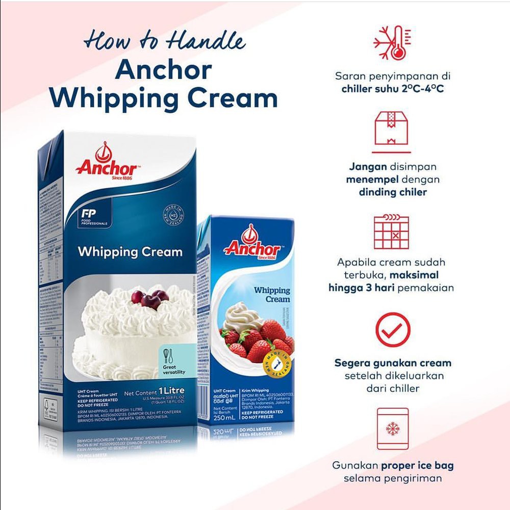 

Whiping cream Anchor Best Quality