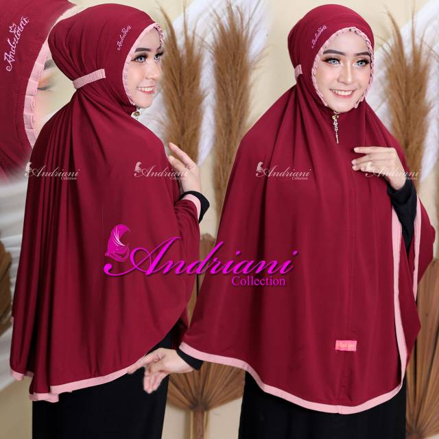 hijab andriani bis tali karet