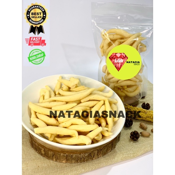 Jual [500 GR] REGULAR CURUT KEJU/ GABUS KEJU BIASA KUE DAKI NATACIA ...