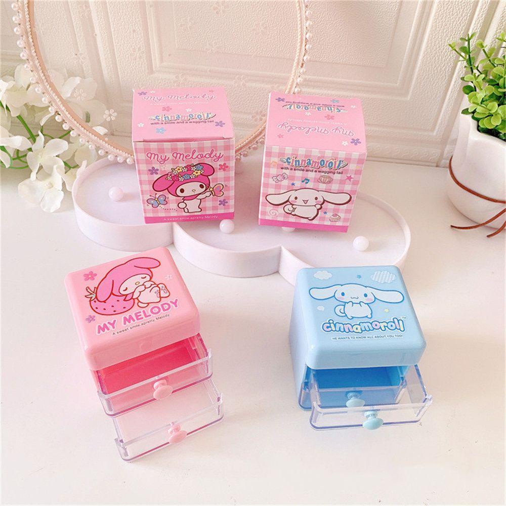 Mxbeauty Tempat Pulpen Kawaii Cabinet Gift Kuromi My Melody Cinnamoroll Kotak Organizer Siswa