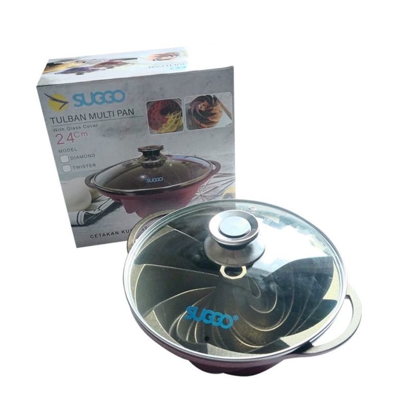 Cetakan Kue Bolu Tulban Multipan Suggo - TWISTER