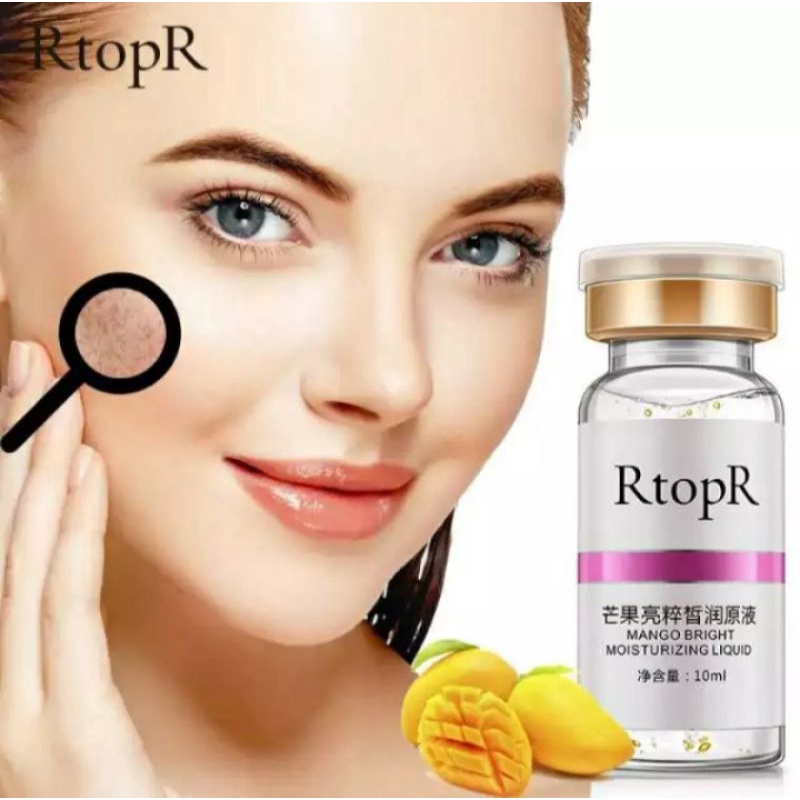 RtopR MANGO BRIGHT MOISTURIZING LIQUID | Serum Mangga Pemutih Anti Penuaan |