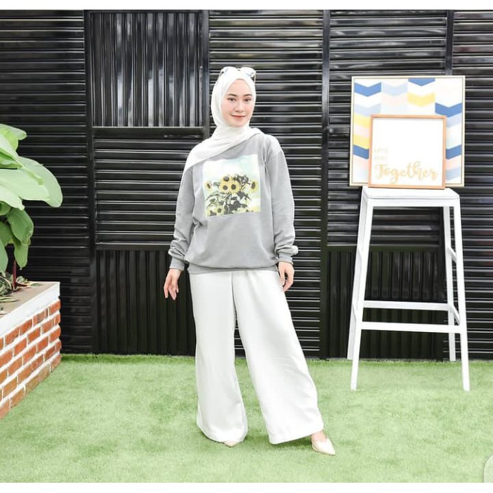 Sweater Pria/Wanita Grosir Keren - Vintage Sun Flower