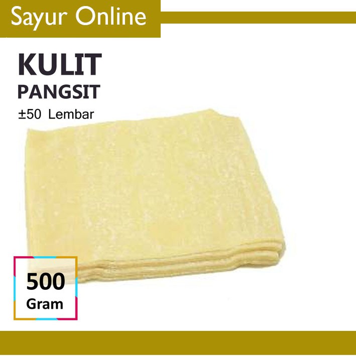 

[SayurOnline] KULIT PANGSIT [500g]