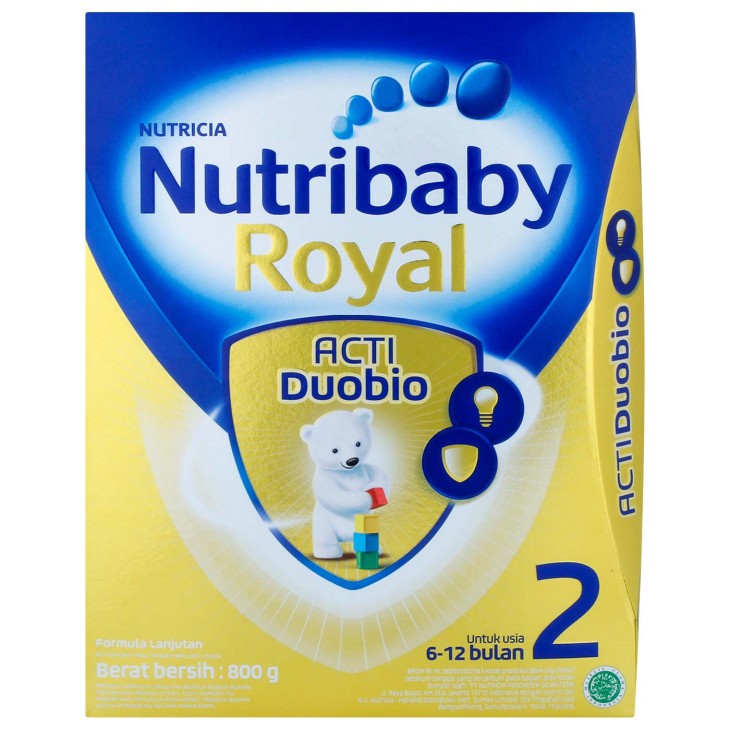 NUTRIBABY ROYAL 2 BIO+ 800 GR