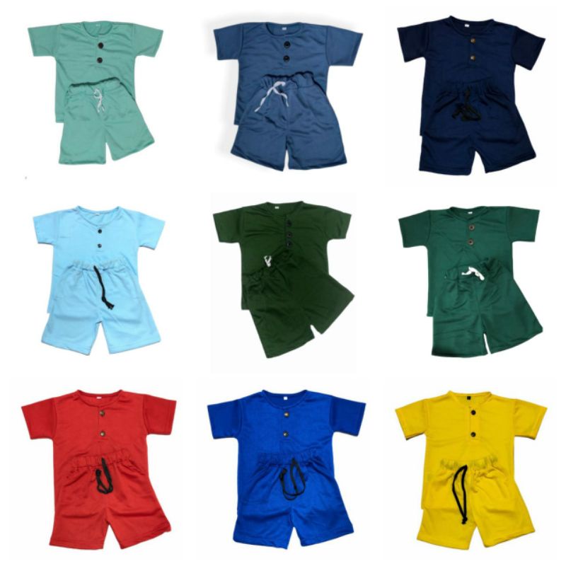Setelan Kiano 0 Sampai 5 Tahun Pilih Warna/Setelan Bayi dan Anak-1