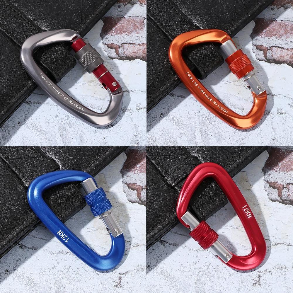 Suyo Professional Carabiner12/25KN Alumunium Outdoor Ascend Security Master Lock