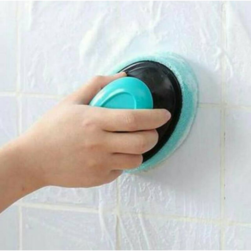 ovale spons sikat serbaguna foaming isi sabun cair