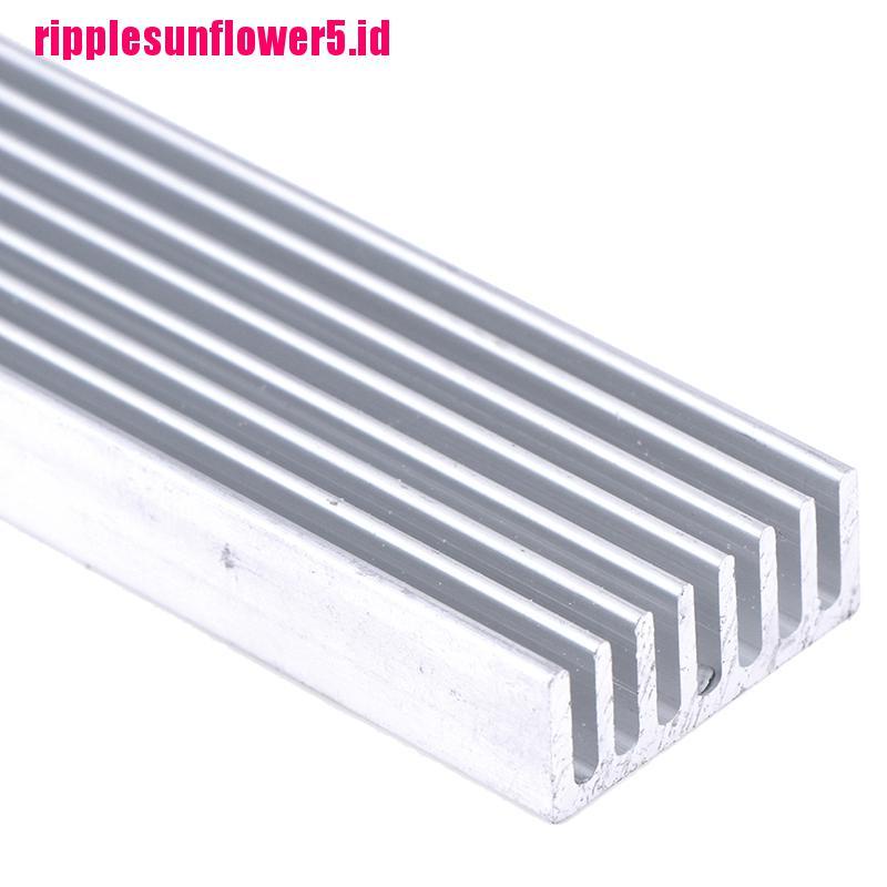 Heatsink High Power Elektronik Bahan Aluminum Ukuran 100x25 X 10mm