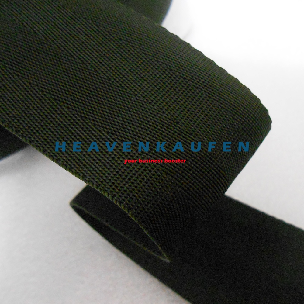 Webbing Lebar 5 cm Warna Hijau Army Hijau Tentara TNI Motif Seatbelt Meteran