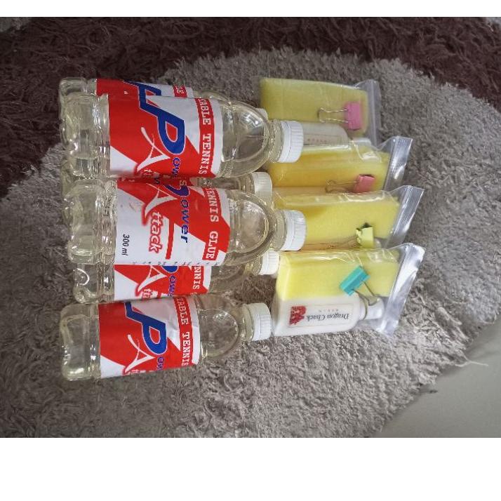 Terbaru.. Lem murah - SPEED GLUE POWER ATTACK - lem karet bet tenis meja Pingpong