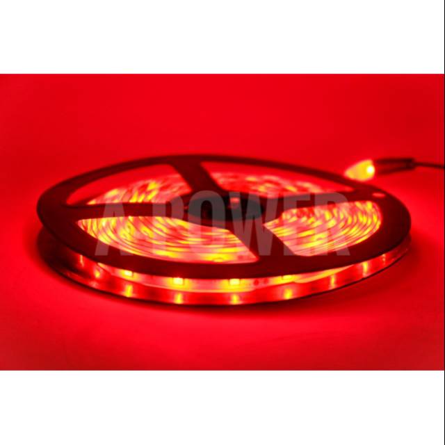 Lovov - Lampu LED Strip Tahan Air (Merah)