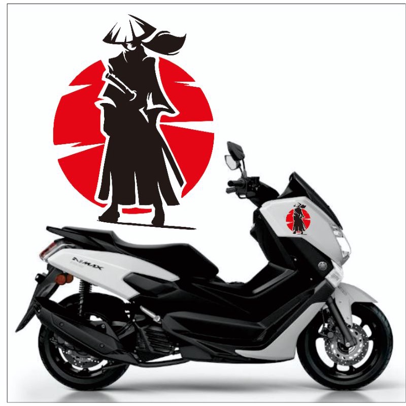 Stiker Cutting N Max Stiker Jepang Stiker Visor N Max