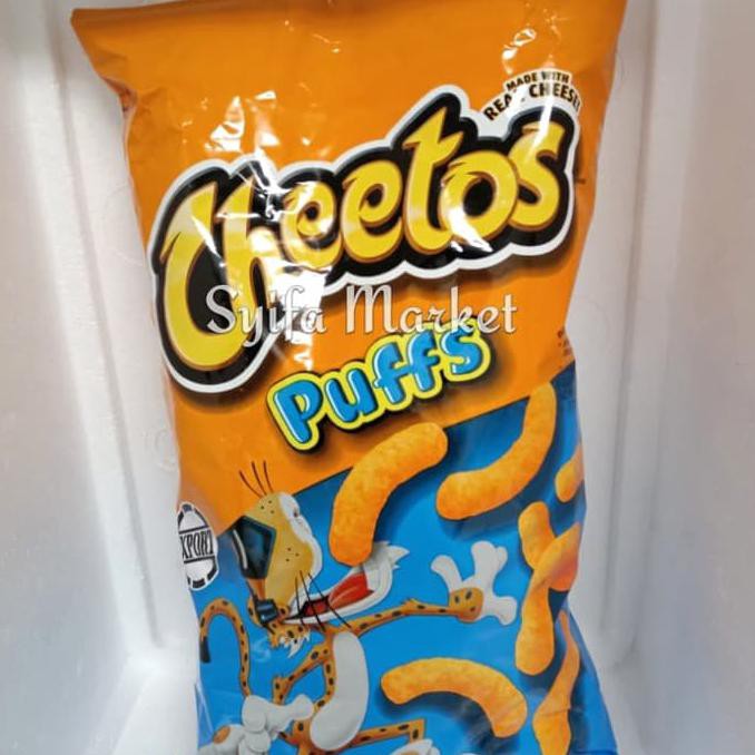 

Dijual Cheetos Puffs Jumbo 230Gr. Terlaris