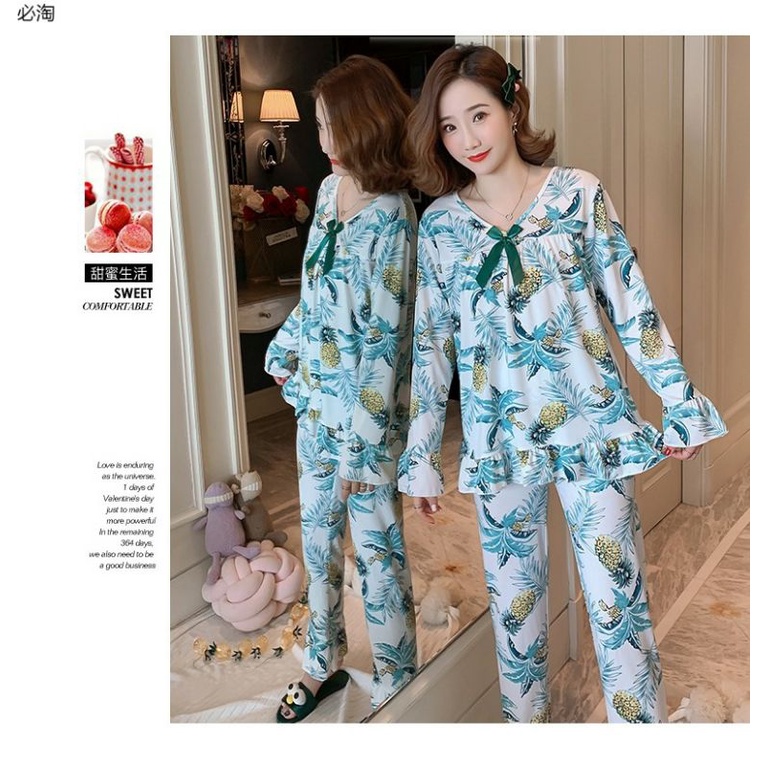 Piyama baju tidur wanita renda import