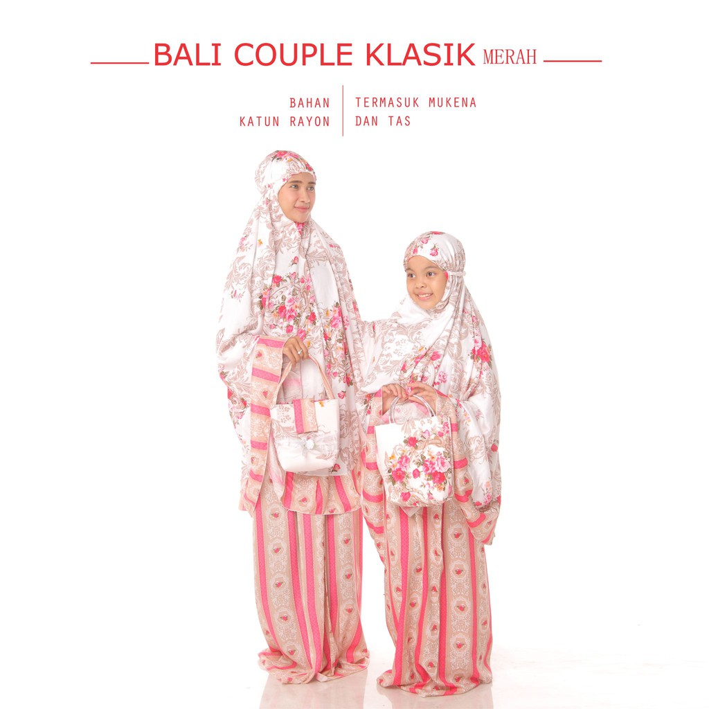 Mukena Bali Couple Klasik Nadira (SD Besar 9-12th)