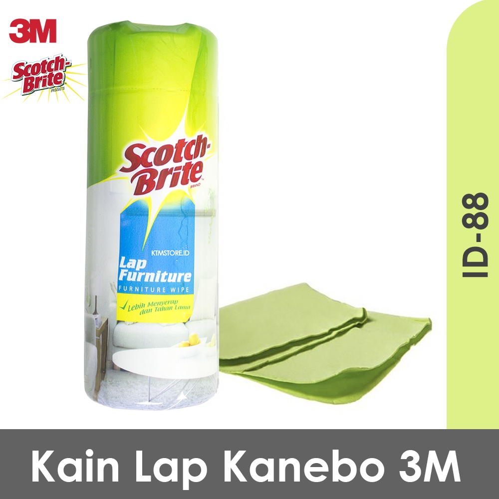 TcHome 3M Scotch Brite Lap Funiture Lap Tangan Bahan Kanebo ID-88